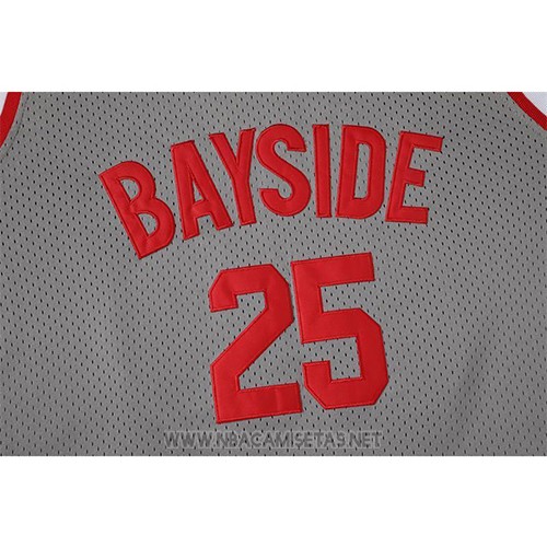 Camiseta Pelicula Bayside Morris NO 25 Gris